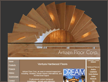 Tablet Screenshot of bennettfloors.com